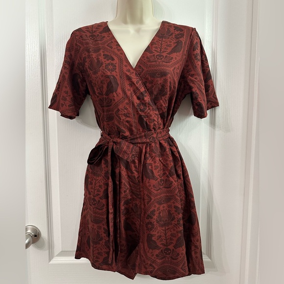 Disturbia Annabel Raven Print Romper/Jumpsuit. - Picture 1 of 8